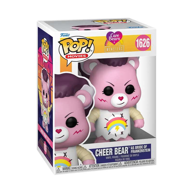 UM X Care Bears - POP Movies N°1626 - Cheer Bear Bride of Frankenstein